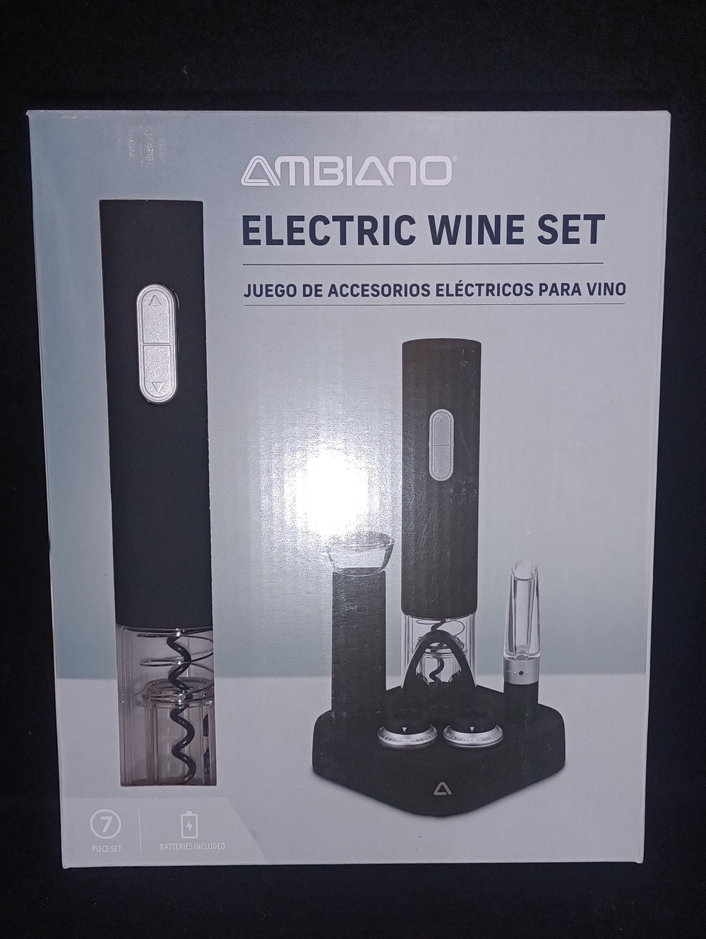 Electric Wine Set - Black